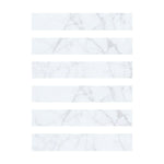 Special Cut | 2x12 Carrara White Marble Polished Tile Special Cut | 2x12 Carrara White Marble Polished Tile - American Tile Depot