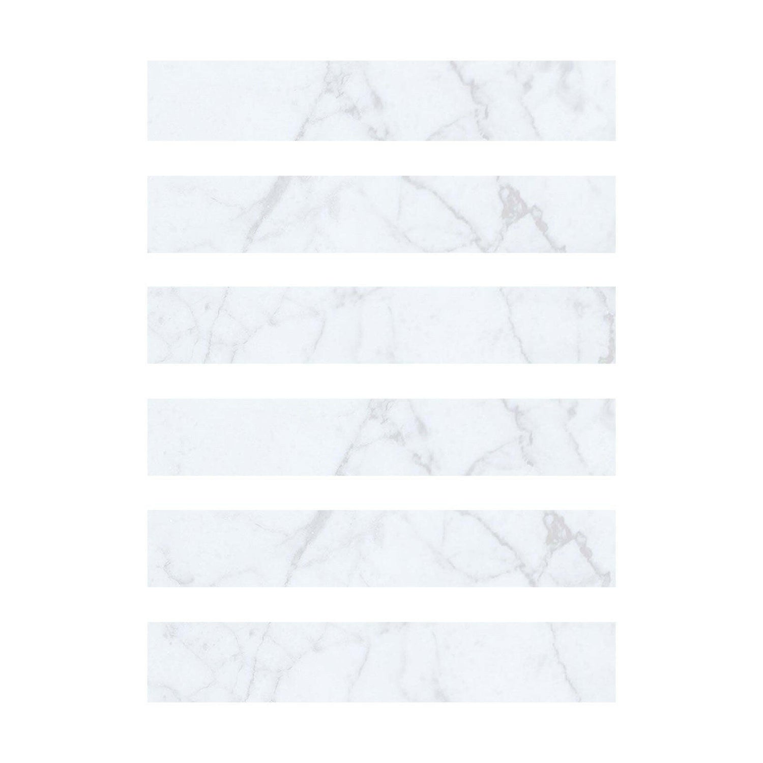 Special Cut | 2x12 Carrara White Marble Polished Tile Special Cut | 2x12 Carrara White Marble Polished Tile - American Tile Depot