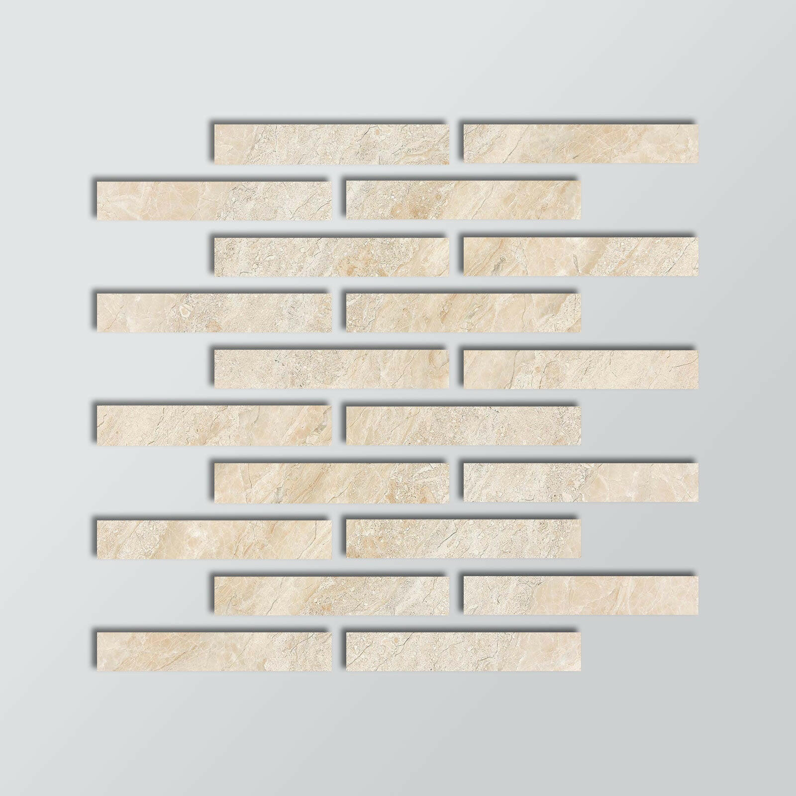 Special Cut | 2x12 Diano Royal (Queen Beige) Marble Honed Tile Special Cut | 2x12 Diano Royal (Queen Beige) Marble Honed Tile - American Tile Depot