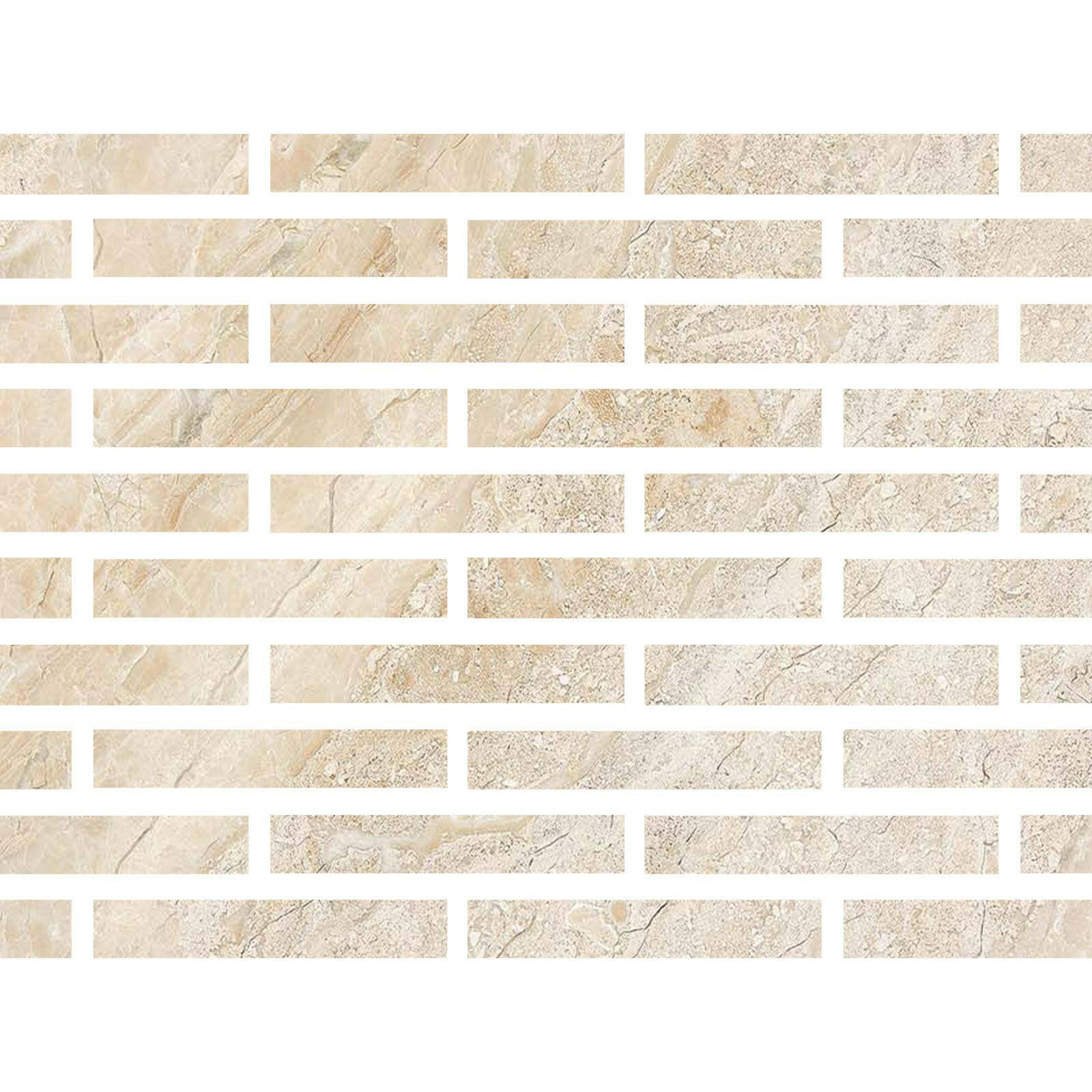 Special Cut | 2x12 Diano Royal (Queen Beige) Marble Honed Tile Special Cut | 2x12 Diano Royal (Queen Beige) Marble Honed Tile - American Tile Depot