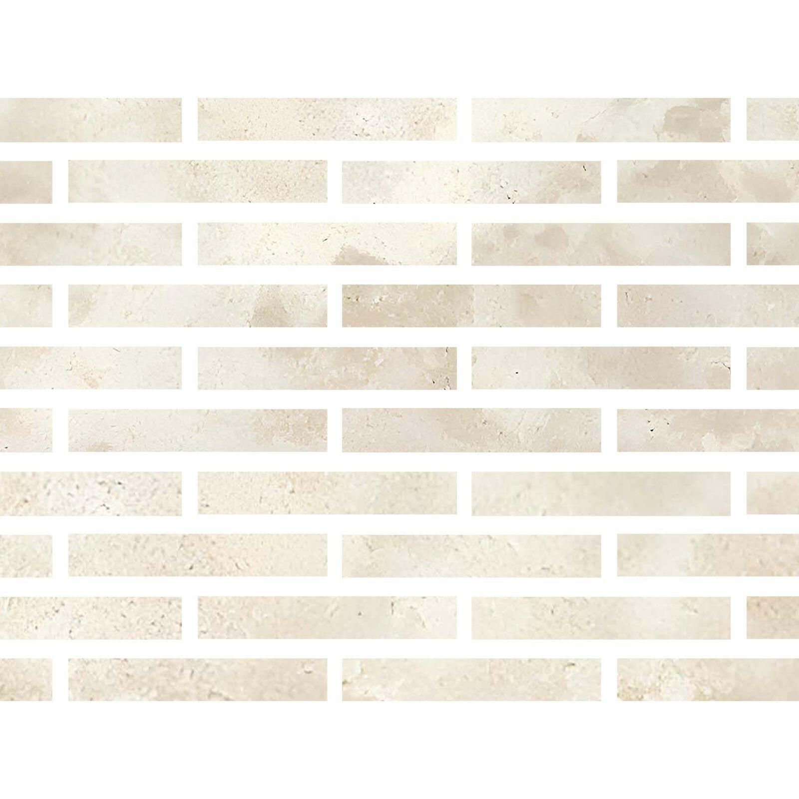 Special Cut | 2x12 Durango Cream Travertine Filled & Honed Tile Special Cut | 2x12 Durango Cream Travertine Filled & Honed Tile - American Tile Depot