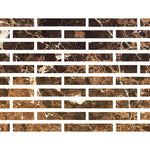 Special Cut | 2x12 Emperador Dark Marble Polished Tile Special Cut | 2x12 Emperador Dark Marble Polished Tile - American Tile Depot