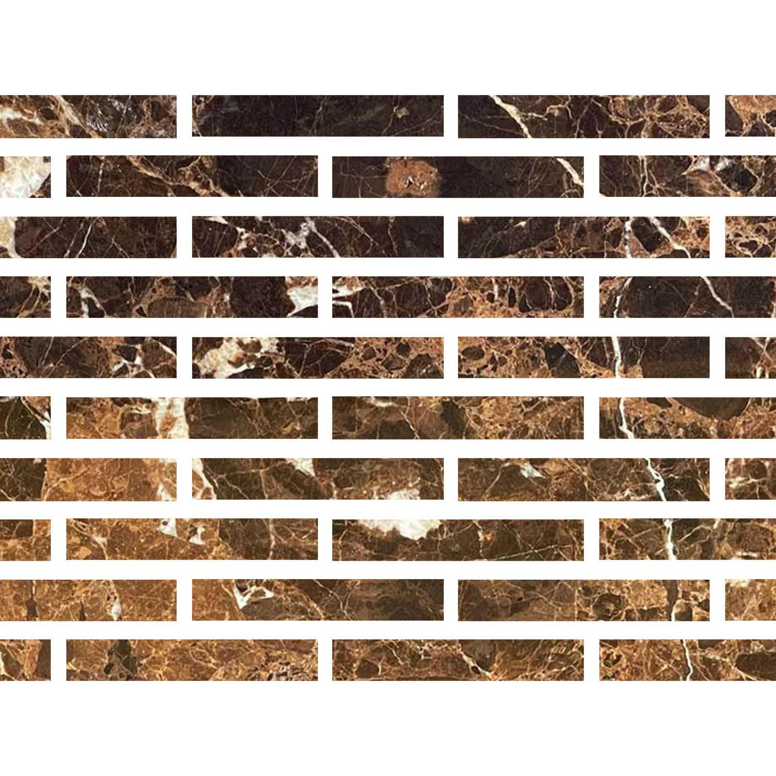 Special Cut | 2x12 Emperador Dark Marble Polished Tile Special Cut | 2x12 Emperador Dark Marble Polished Tile - American Tile Depot