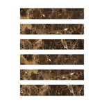 Special Cut | 2x12 Emperador Dark Marble Polished Tile Special Cut | 2x12 Emperador Dark Marble Polished Tile - American Tile Depot