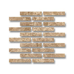 Special Cut | 2x12 Emperador Light Marble Polished Tile Special Cut | 2x12 Emperador Light Marble Polished Tile - American Tile Depot