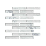 Special Cut | 2x12 Italian Statuary White Marble Honed Tile Special Cut | 2x12 Italian Statuary White Marble Honed Tile - American Tile Depot