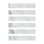 Special Cut | 2x12 Italian Statuary White Marble Honed Tile Special Cut | 2x12 Italian Statuary White Marble Honed Tile - American Tile Depot