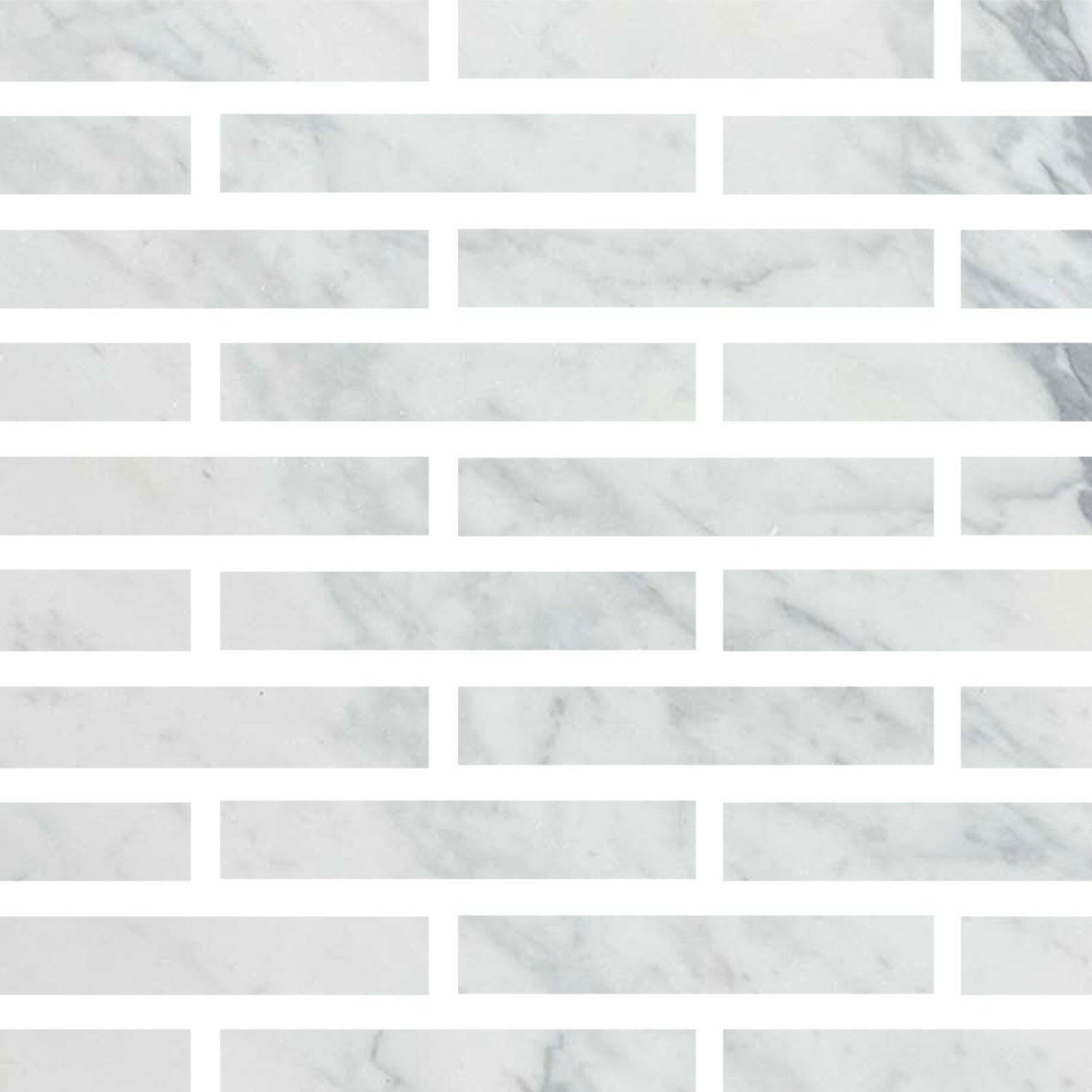 Special Cut | 2x12 Italian Statuary White Marble Polished Tile Special Cut | 2x12 Italian Statuary White Marble Polished Tile - American Tile Depot