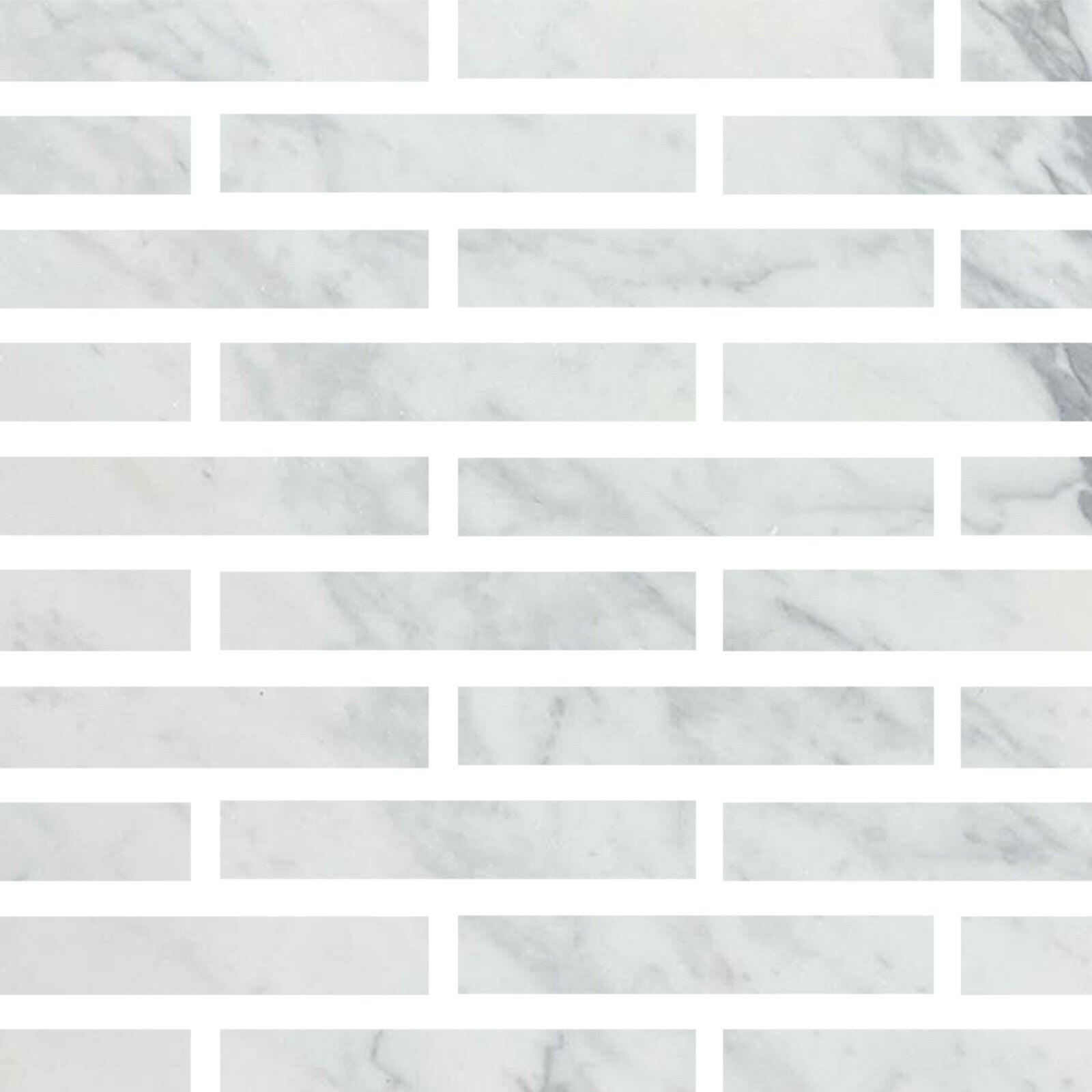 Special Cut | 2x12 Italian Statuary White Marble Polished Tile Special Cut | 2x12 Italian Statuary White Marble Polished Tile - American Tile Depot