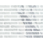 Special Cut | 2x12 Italian Statuary White Marble Polished Tile Special Cut | 2x12 Italian Statuary White Marble Polished Tile - American Tile Depot