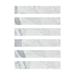 Special Cut | 2x12 Italian Statuary White Marble Polished Tile Special Cut | 2x12 Italian Statuary White Marble Polished Tile - American Tile Depot
