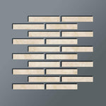 Special Cut | 2x12 Ivory Travertine Filled & Honed Tile - American Tile Depot