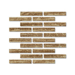 Special Cut | 2x12 Noce Exotic Travertine (Vein-Cut) Filled & Honed Tile Special Cut | 2x12 Noce Exotic Travertine (Vein-Cut) Filled & Honed Tile - American Tile Depot