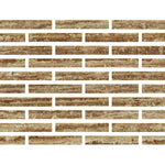 Special Cut | 2x12 Noce Exotic Travertine (Vein-Cut) Filled & Honed Tile Special Cut | 2x12 Noce Exotic Travertine (Vein-Cut) Filled & Honed Tile - American Tile Depot