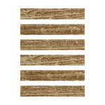 Special Cut | 2x12 Noce Exotic Travertine (Vein-Cut) Filled & Honed Tile Special Cut | 2x12 Noce Exotic Travertine (Vein-Cut) Filled & Honed Tile - American Tile Depot