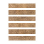 Special Cut | 2x12 Noce Travertine Filled & Honed Tile Special Cut | 2x12 Noce Travertine Filled & Honed Tile - American Tile Depot