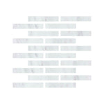 Special Cut | 2x12 Oriental White / Asian Statuary Marble Honed Tile Special Cut | 2x12 Oriental White / Asian Statuary Marble Honed Tile - American Tile Depot