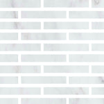 Special Cut | 2x12 Oriental White / Asian Statuary Marble Polished Tile Special Cut | 2x12 Oriental White / Asian Statuary Marble Polished Tile - American Tile Depot