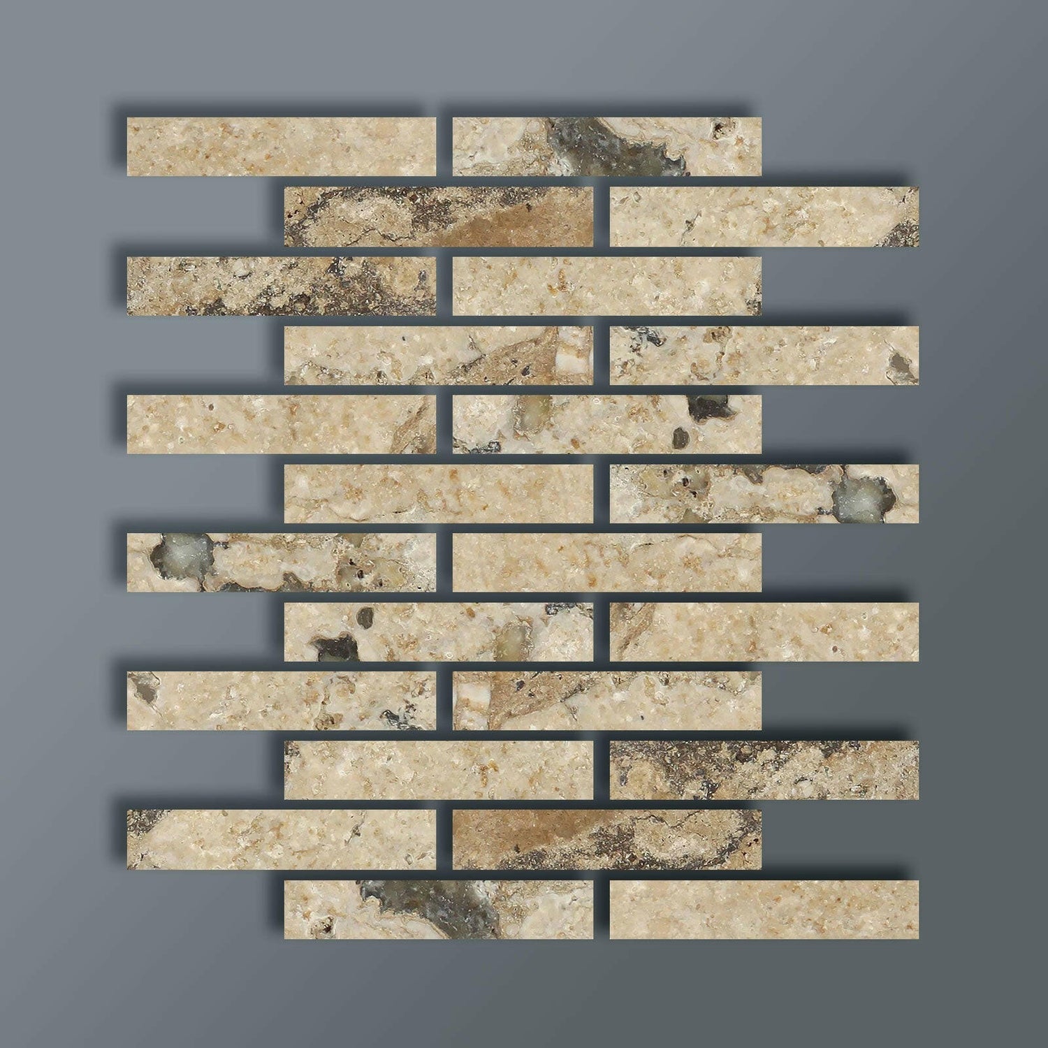 Special Cut | 2x12 Philadelphia Travertine Filled & Honed Tile Special Cut | 2x12 Philadelphia Travertine Filled & Honed Tile - American Tile Depot
