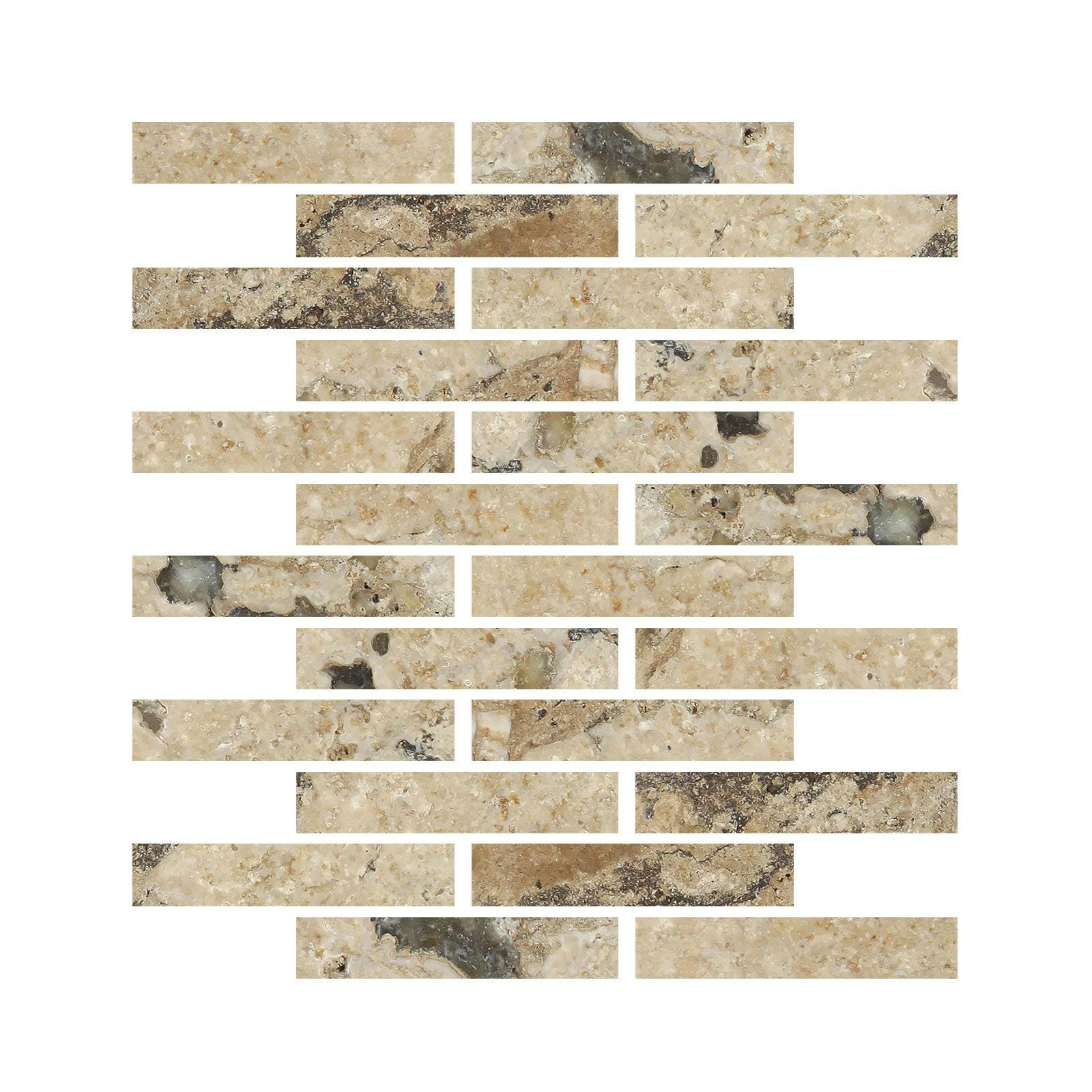 Special Cut | 2x12 Philadelphia Travertine Filled & Honed Tile Special Cut | 2x12 Philadelphia Travertine Filled & Honed Tile - American Tile Depot