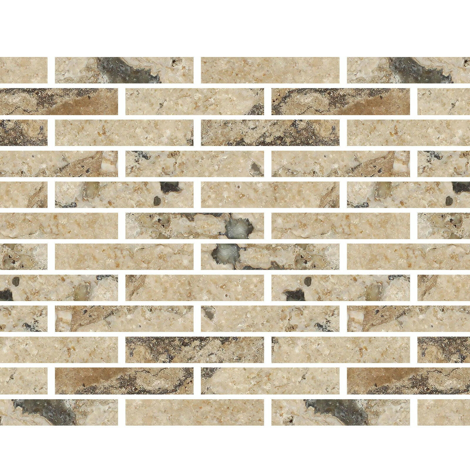 Special Cut | 2x12 Philadelphia Travertine Filled & Honed Tile Special Cut | 2x12 Philadelphia Travertine Filled & Honed Tile - American Tile Depot