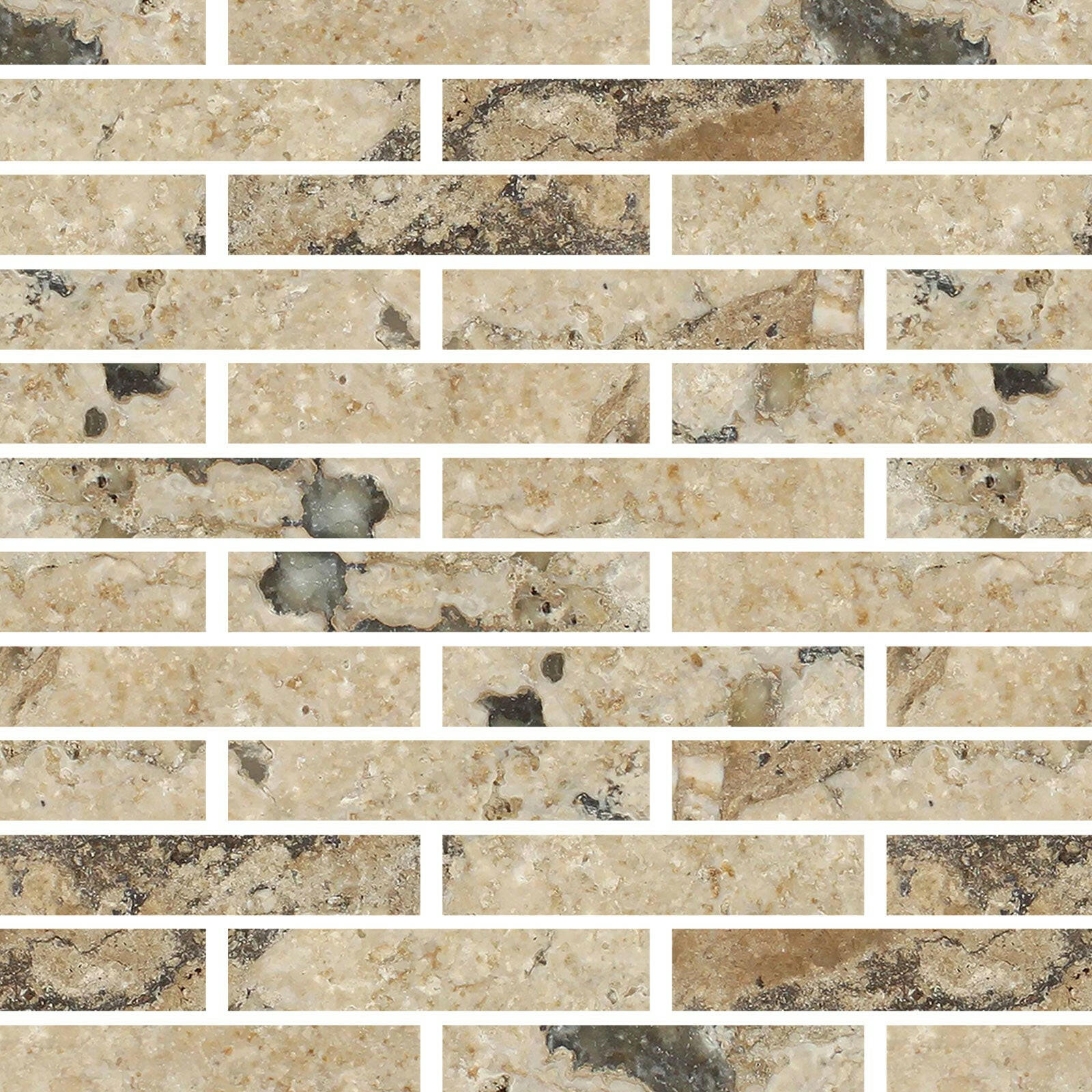 Special Cut | 2x12 Philadelphia Travertine Filled & Honed Tile Special Cut | 2x12 Philadelphia Travertine Filled & Honed Tile - American Tile Depot