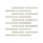 Special Cut | 2x12 Premium White Onyx CROSS-CUT Polished Tile - American Tile Depot
