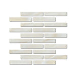 Special Cut | 2x12 Premium White Onyx CROSS-CUT Polished Tile - American Tile Depot