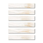 Special Cut | 2x12 Premium White Onyx VEIN-CUT Polished Tile - American Tile Depot