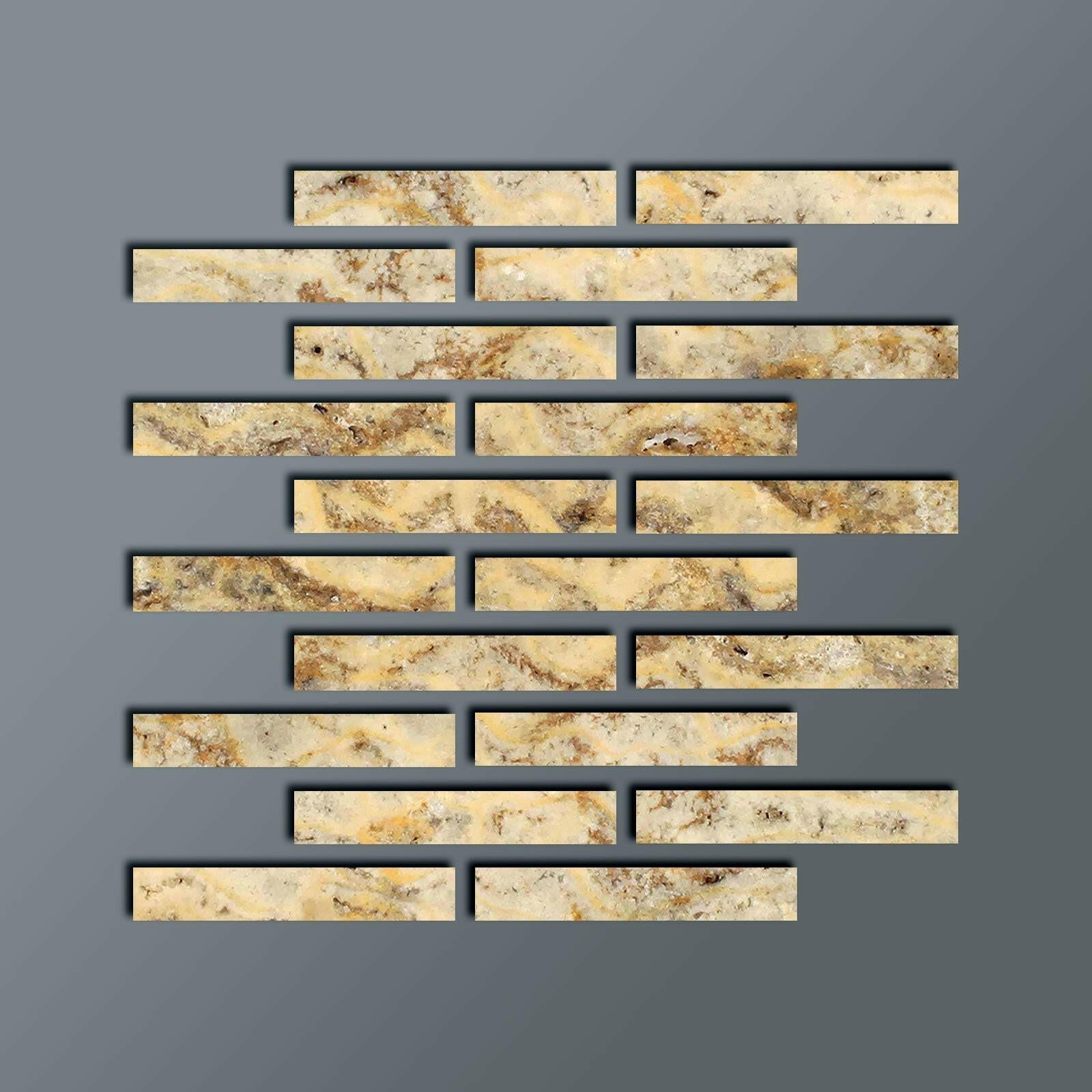 Special Cut | 2x12 Scabos Travertine Filled & Honed Tile Special Cut | 2x12 Scabos Travertine Filled & Honed Tile - American Tile Depot