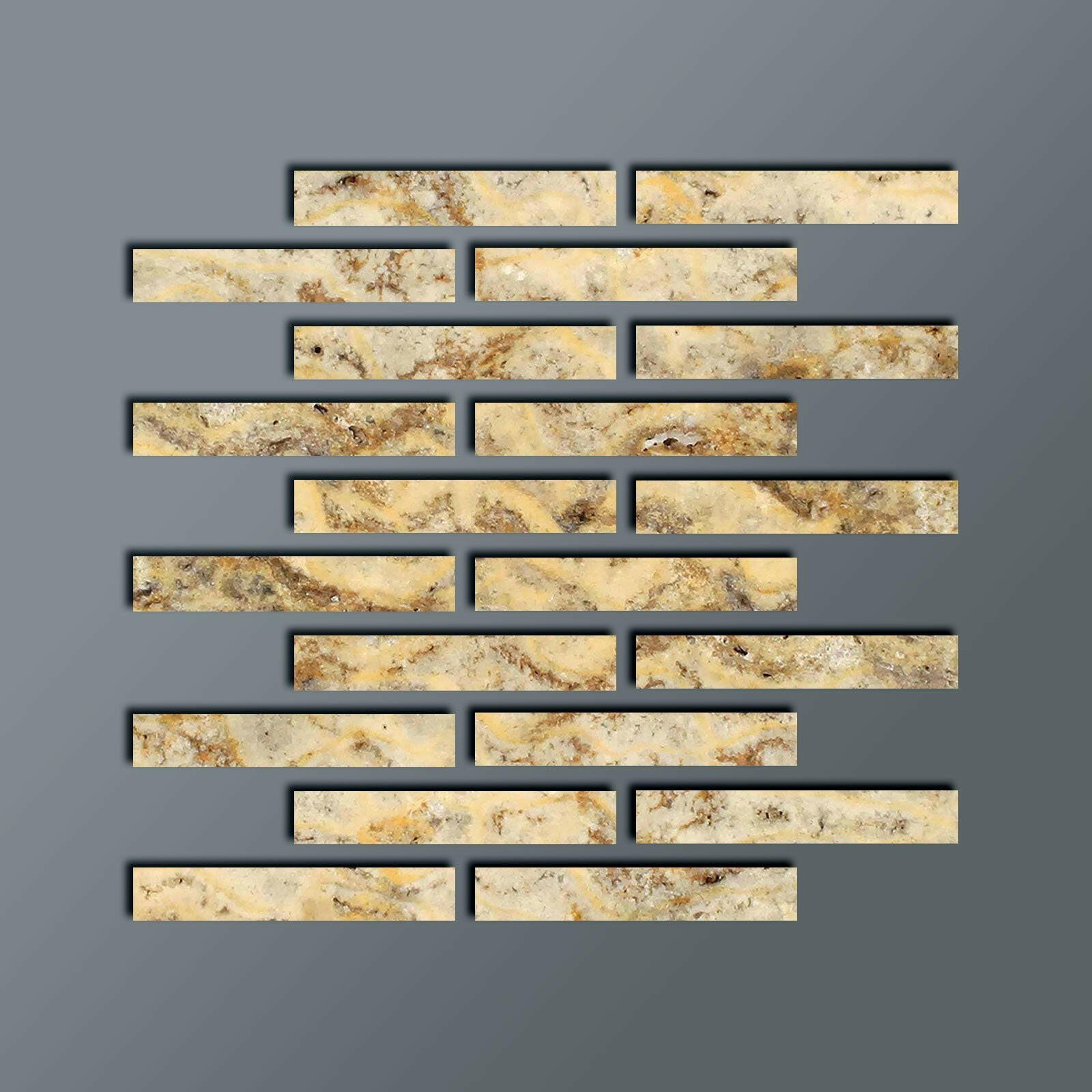 Special Cut | 2x12 Scabos Travertine Filled & Polished Tile Special Cut | 2x12 Scabos Travertine Filled & Polished Tile - American Tile Depot