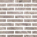 Special Cut | 2x12 Silver Travertine Filled & Honed Tile Special Cut | 2x12 Silver Travertine Filled & Honed Tile - American Tile Depot