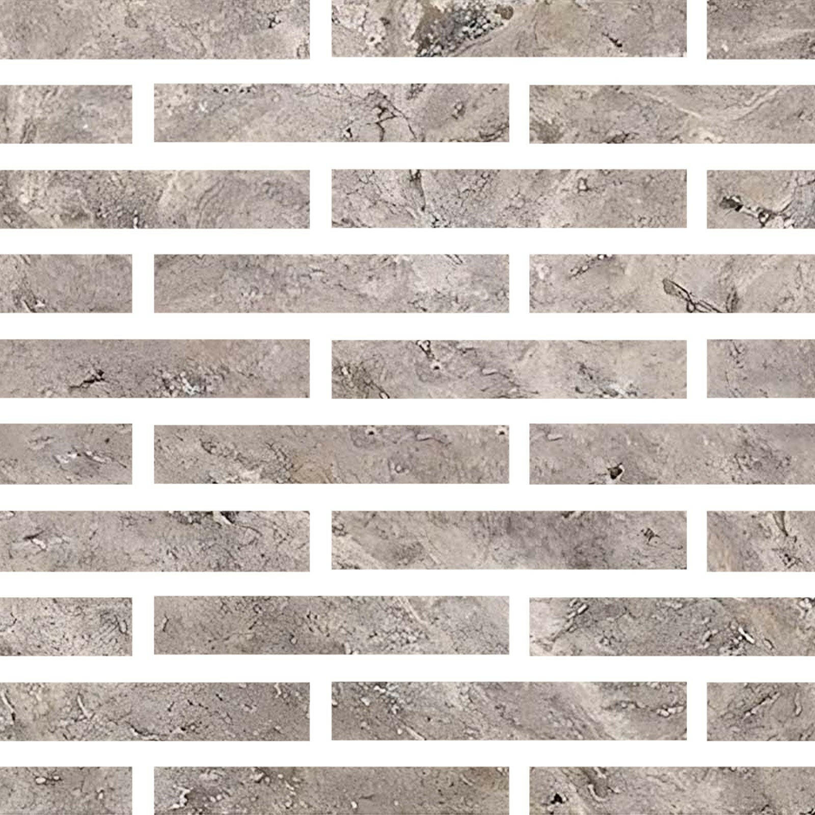 Special Cut | 2x12 Silver Travertine Filled & Honed Tile Special Cut | 2x12 Silver Travertine Filled & Honed Tile - American Tile Depot