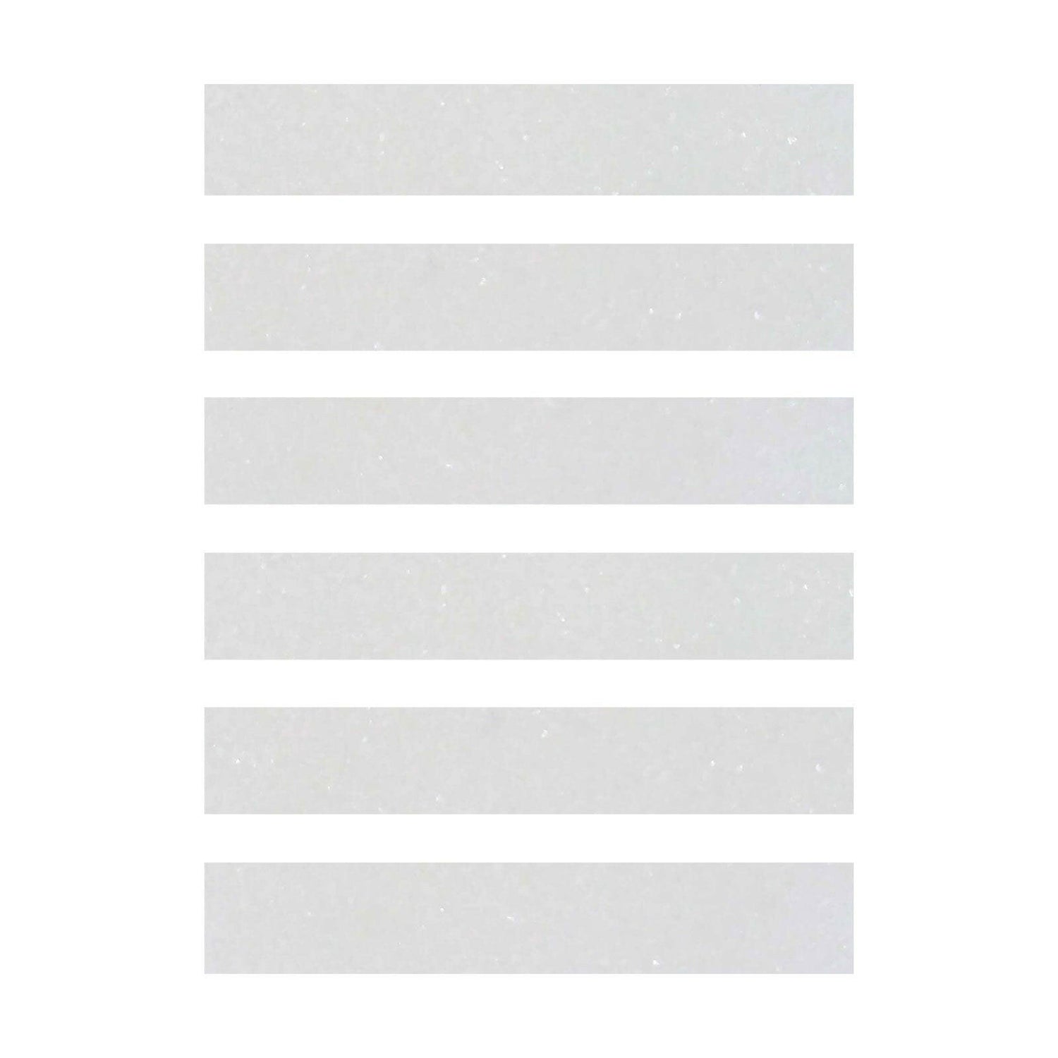 Special Cut | 2x12 Thassos White Marble Honed Tile Special Cut | 2x12 Thassos White Marble Honed Tile - American Tile Depot