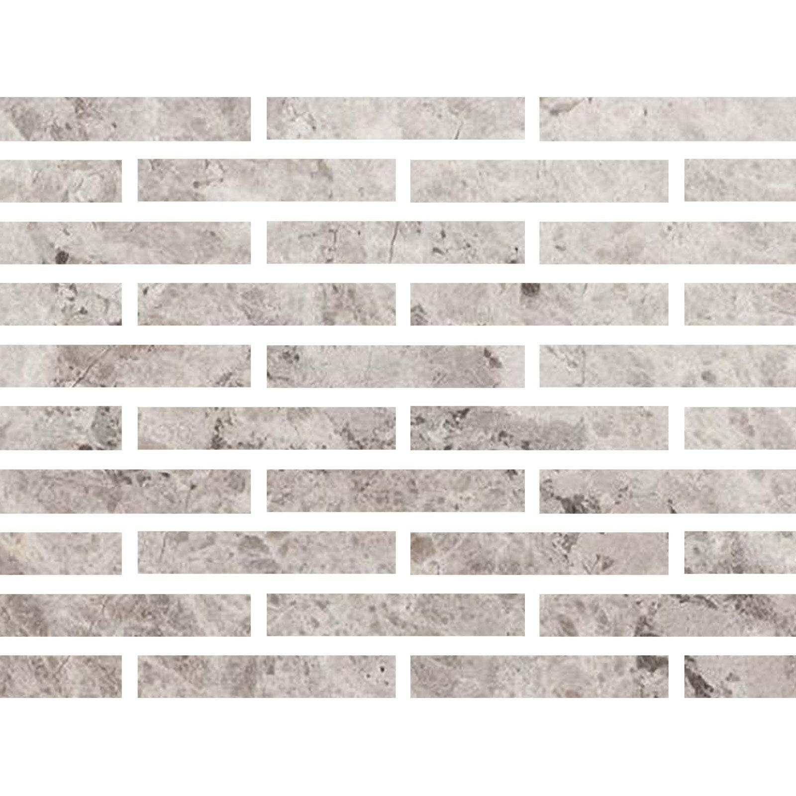 Special Cut | 2x12 Tundra Gray (Atlantic Gray) Marble Polished Tile Special Cut | 2x12 Tundra Gray (Atlantic Gray) Marble Polished Tile - American Tile Depot