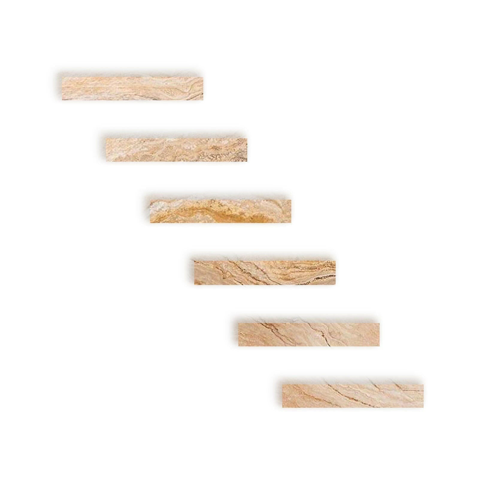 Special Cut | 2x12 Valencia Travertine Filled & Honed Tile Special Cut | 2x12 Valencia Travertine Filled & Honed Tile - American Tile Depot