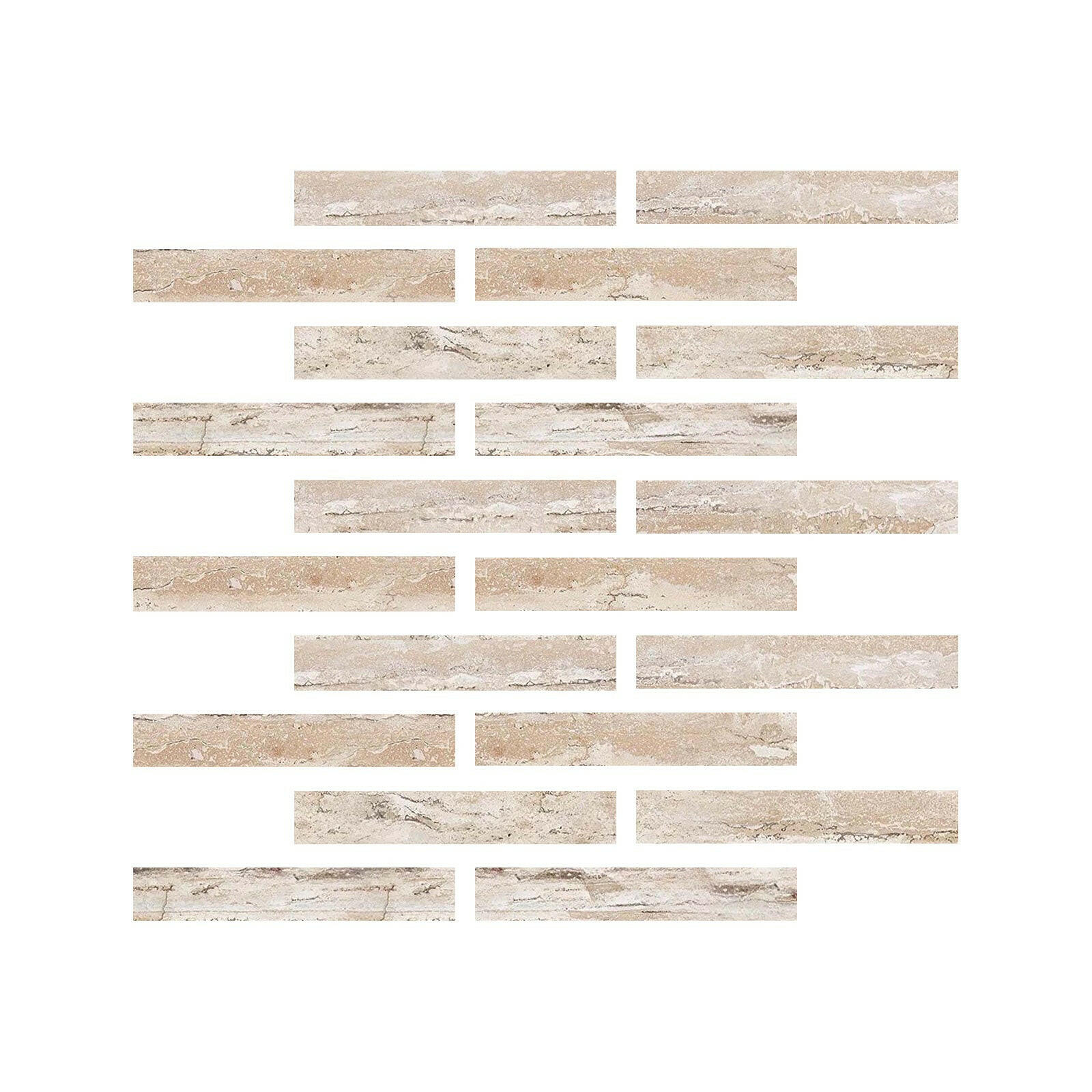 Special Cut | 2x12 Valerenga Travertine Filled & Honed Tile - American Tile Depot