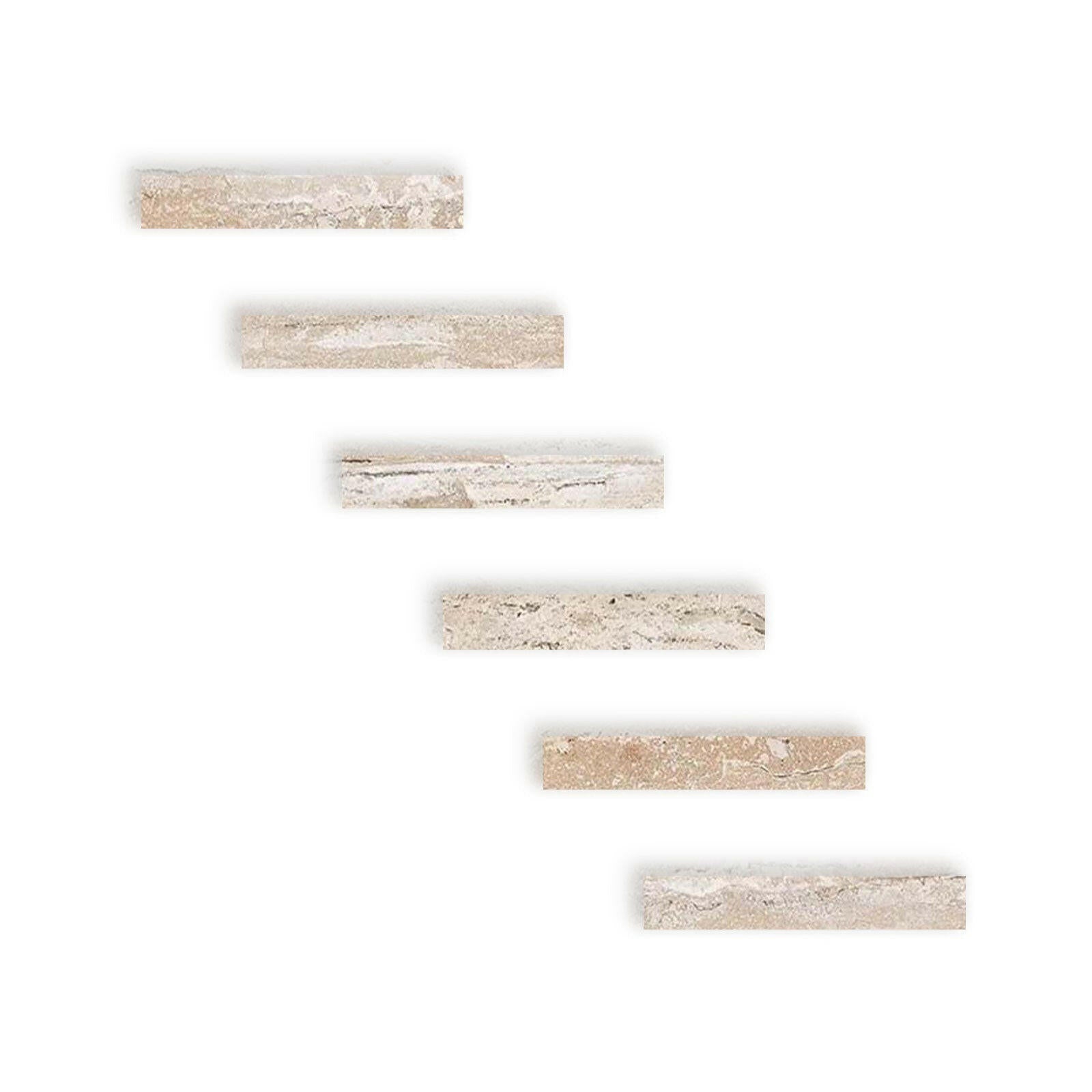 Special Cut | 2x12 Valerenga Travertine Filled & Honed Tile - American Tile Depot
