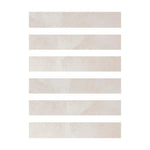 Special Cut | 2x12 White Pearl / Botticino Marble Polished Tile Special Cut | 2x12 White Pearl / Botticino Marble Polished Tile - American Tile Depot