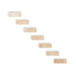 Special Cut | 2x6 Antico Onyx Travertine Filled & Polished Tile Special Cut | 2x6 Antico Onyx Travertine Filled & Polished Tile - American Tile Depot