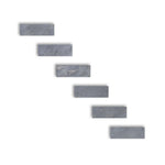 Special Cut | 2x6 Bardiglio Imperiale Marble Honed Tile Special Cut | 2x6 Bardiglio Imperiale Marble Honed Tile - American Tile Depot