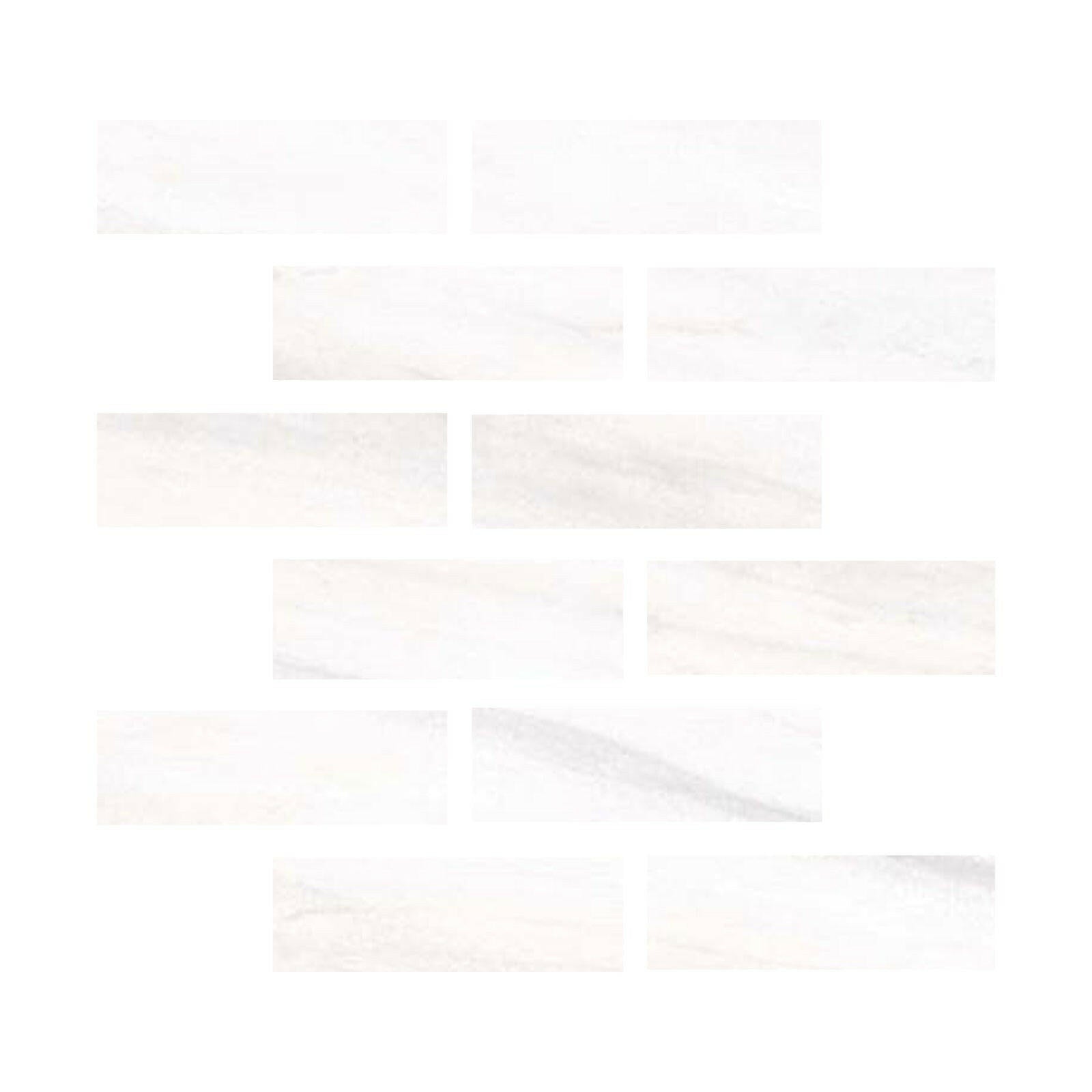 Special Cut | 2x6 Bianco Dolomite Polished Tile Special Cut | 2x6 Bianco Dolomite Polished Tile - American Tile Depot