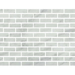 Special Cut | 2x6 Bianco Venatino Marble Honed Tile Special Cut | 2x6 Bianco Venatino Marble Honed Tile - American Tile Depot