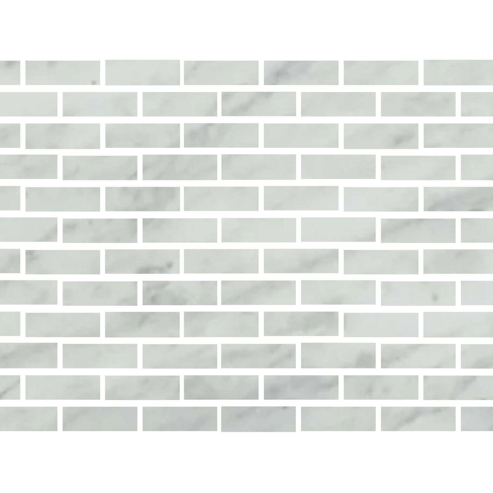 Special Cut | 2x6 Bianco Venatino Marble Honed Tile Special Cut | 2x6 Bianco Venatino Marble Honed Tile - American Tile Depot