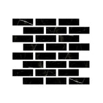 Special Cut | 2x6 Black Marquina Marble Honed Tile Special Cut | 2x6 Black Marquina Marble Honed Tile - American Tile Depot