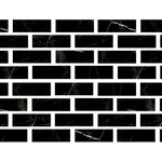 Special Cut | 2x6 Black Marquina Marble Honed Tile Special Cut | 2x6 Black Marquina Marble Honed Tile - American Tile Depot