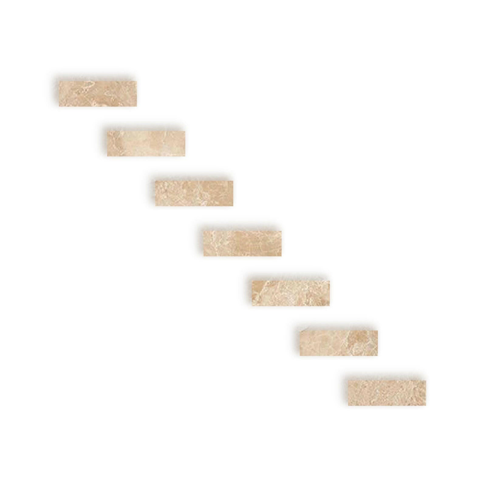 Special Cut | 2x6 Cappuccino Marble Polished Tile Special Cut | 2x6 Cappuccino Marble Polished Tile - American Tile Depot