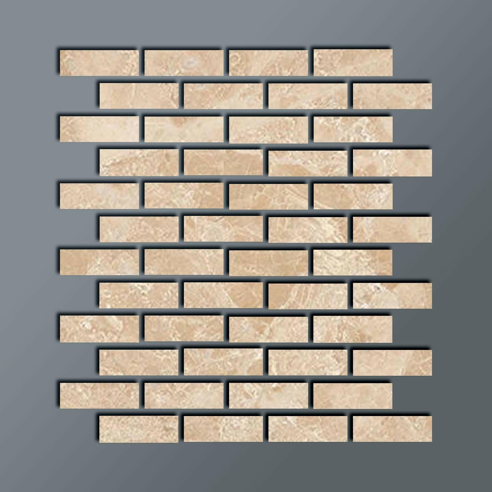Special Cut | 2x6 Cappuccino Marble Polished Tile Special Cut | 2x6 Cappuccino Marble Polished Tile - American Tile Depot
