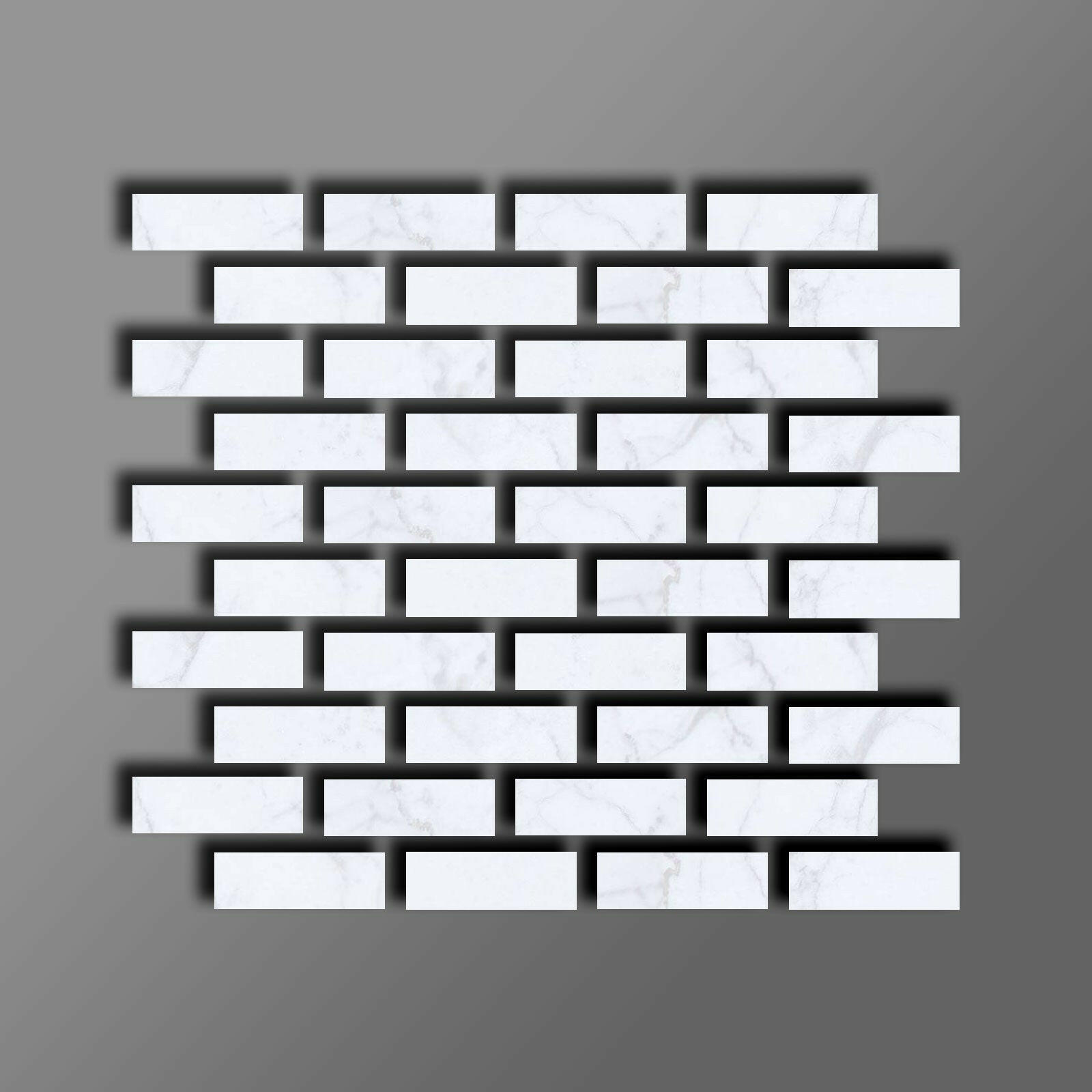 Special Cut | 2x6 Carrara White Marble Polished Tile Special Cut | 2x6 Carrara White Marble Polished Tile - American Tile Depot