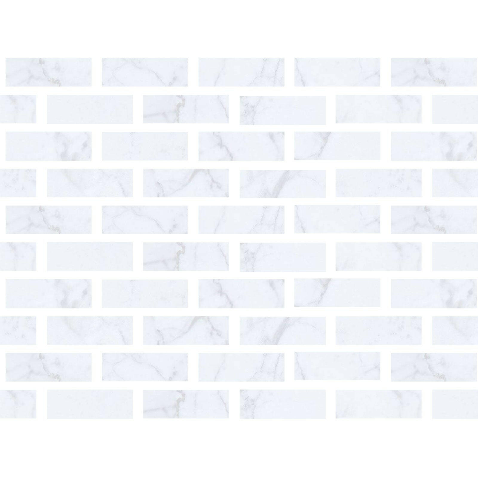 Special Cut | 2x6 Carrara White Marble Polished Tile Special Cut | 2x6 Carrara White Marble Polished Tile - American Tile Depot